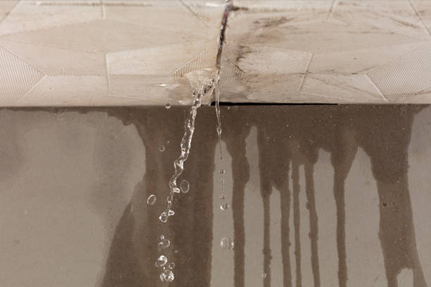 Professional Sewage Cleanup technician working in Ganado, TX